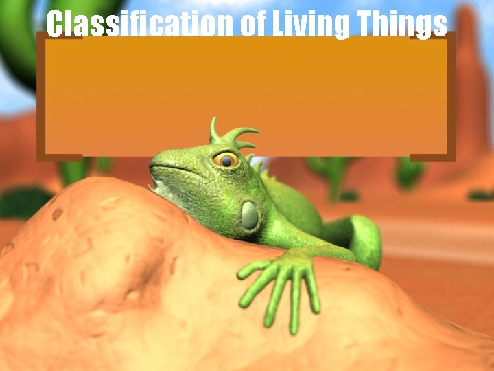 Classification of Living Things 