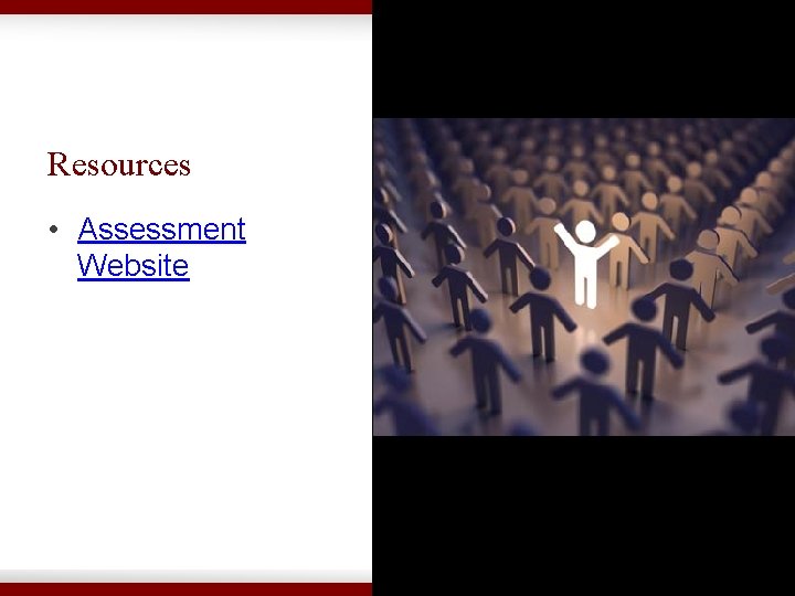 Resources • Assessment Website 