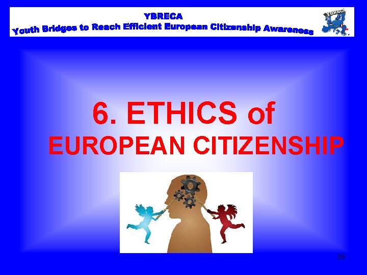 6. ETHICS of EUROPEAN CITIZENSHIP 38 