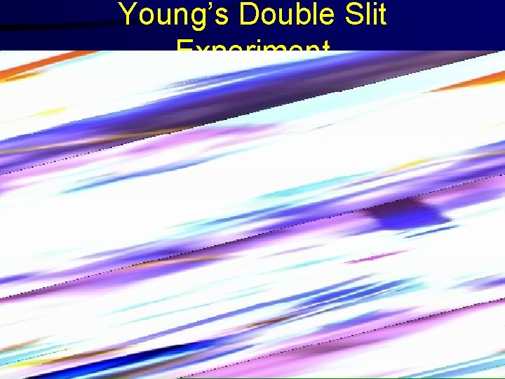 Young’s Double Slit Experiment 