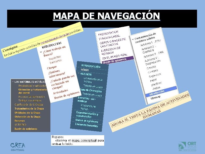 MAPA DE NAVEGACIÓN 