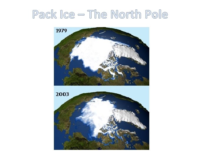 Pack Ice – The North Pole 