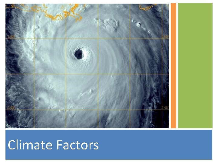 Climate Factors 