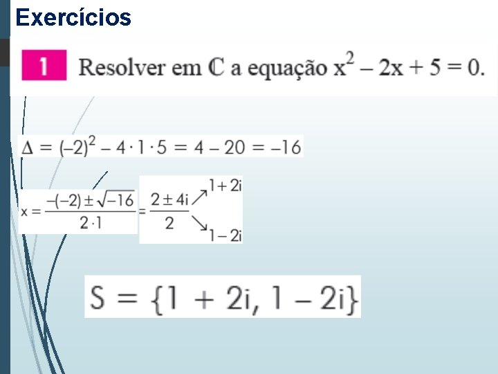 Exercícios Exercícios