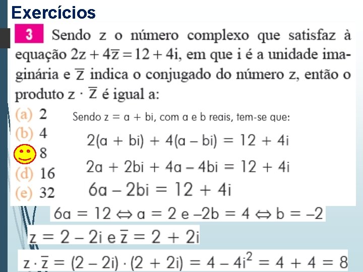 Exercícios Exercícios