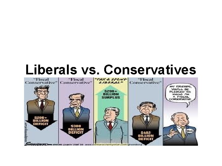 Liberals vs. Conservatives 