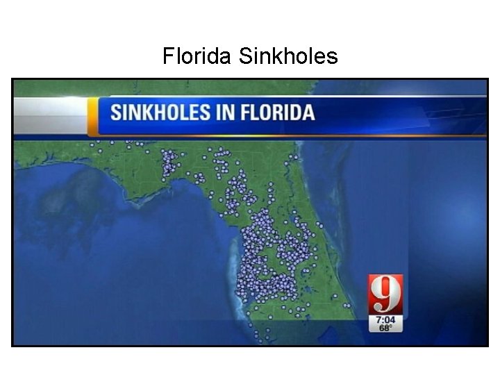 Florida Sinkholes 