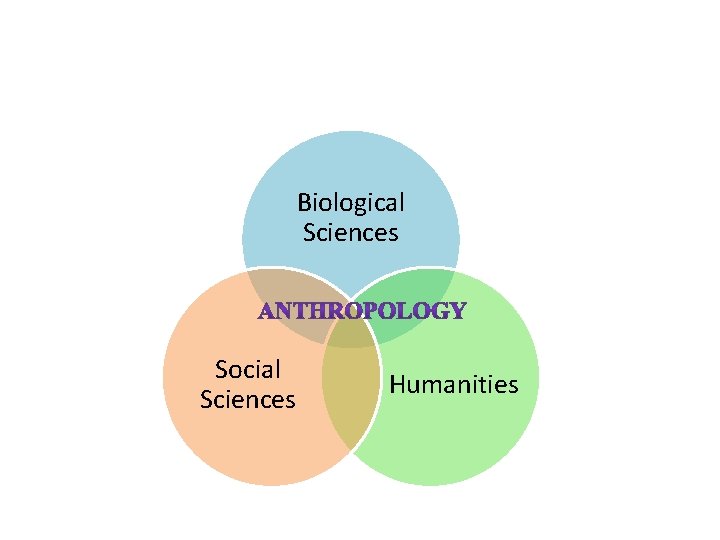 Biological Sciences Social Sciences Humanities 