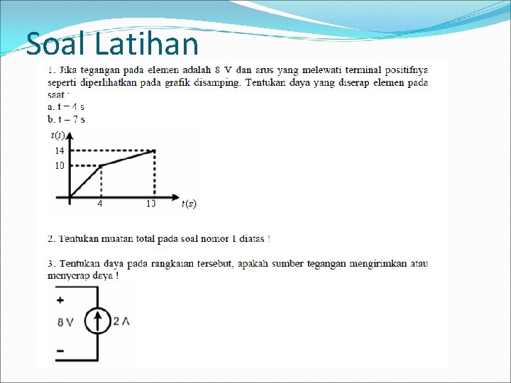 Soal Latihan 