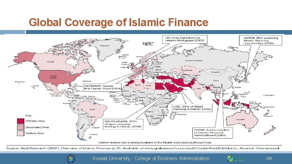 Global Coverage of Islamic Finance Kuwait University - College of Business Administration 108 