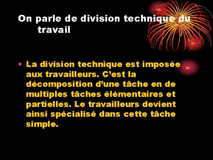 ORGANISATION DU TRAVAIL ET CROISSANCE Lvolution de lorganisation