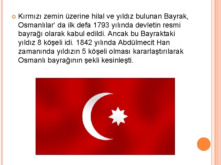 trk bayrak kalibi hazrlayan burcu tlc trk bayrann