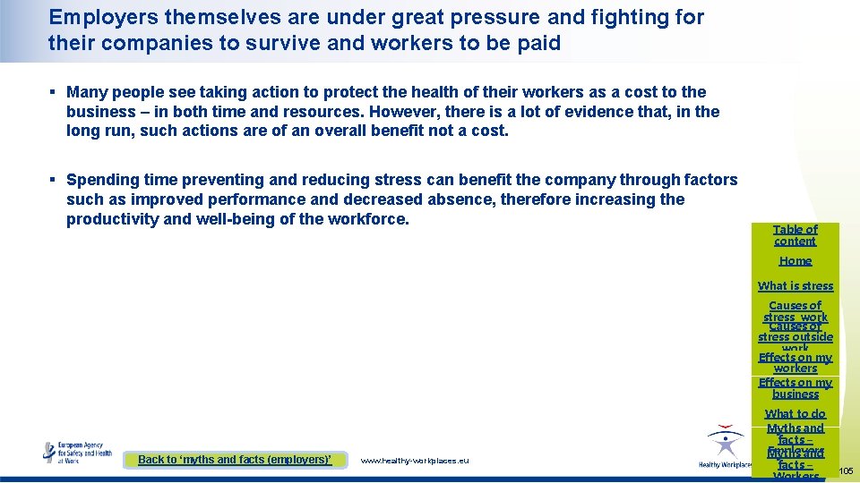 Employers themselves are under great pressure and fighting for their companies to survive and Employers themselves are under great pressure and fighting for their companies to survive and