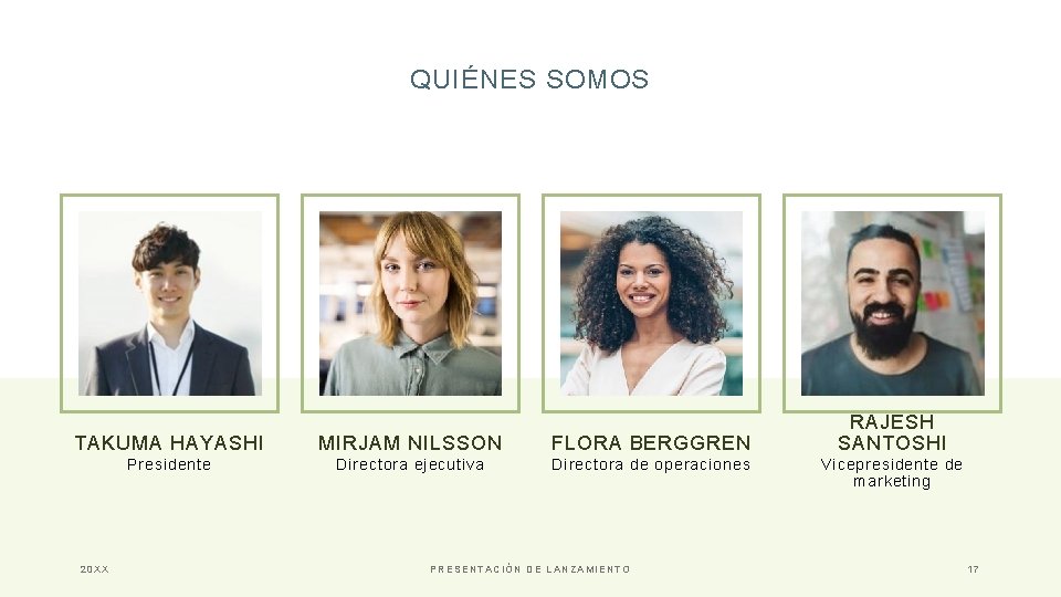 PRESENTACIN DE LANZAMIENTO Mirjam Nilsson QUINES SOMOS 20