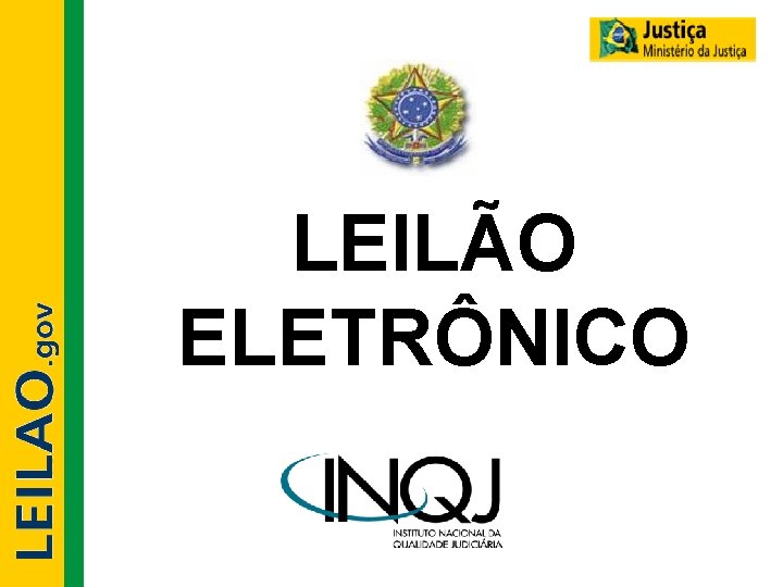 LEILÃO ELETRÔNICO 