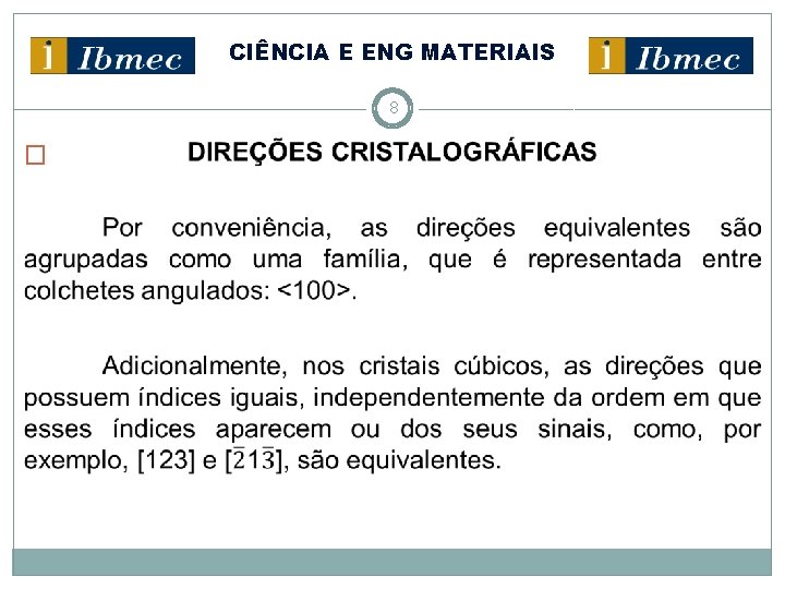 CIÊNCIA E ENG MATERIAIS 8 � 