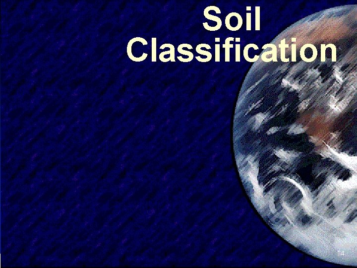 Soil Classification SIVA 14 