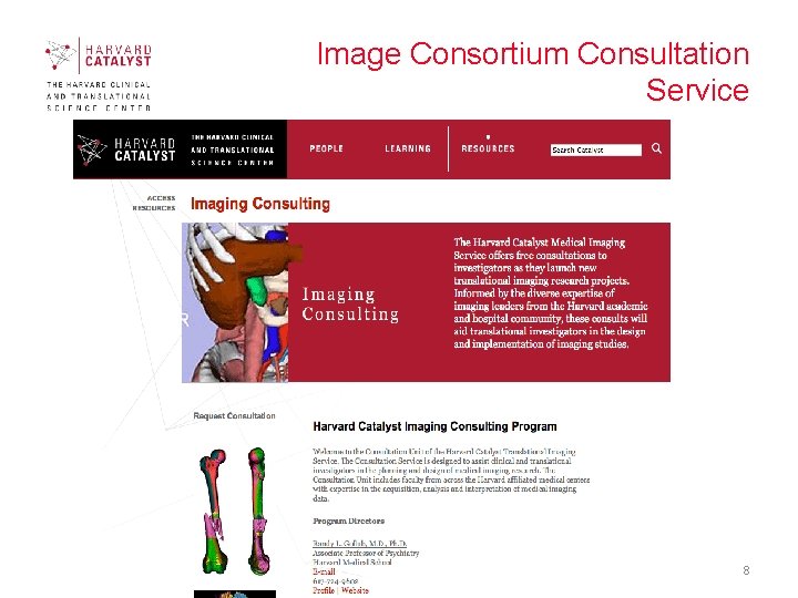 Image Consortium Consultation Service 8 