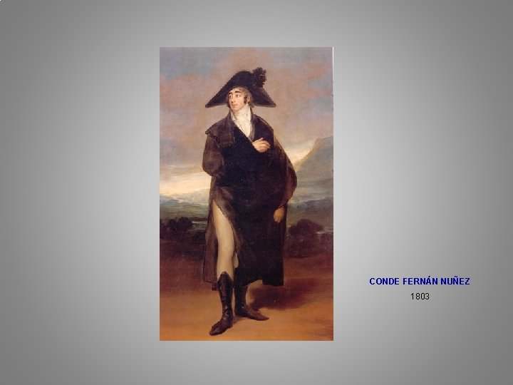 CONDE FERNÁN NUÑEZ 1803 