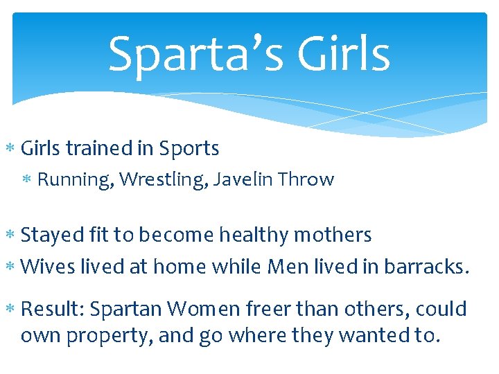 Sparta’s Girls trained in Sports Running, Wrestling, Javelin Throw Stayed fit to become healthy