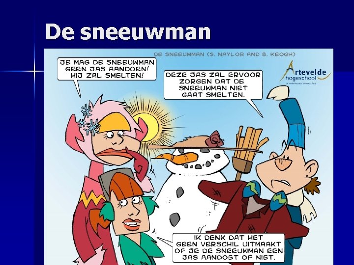 De sneeuwman 