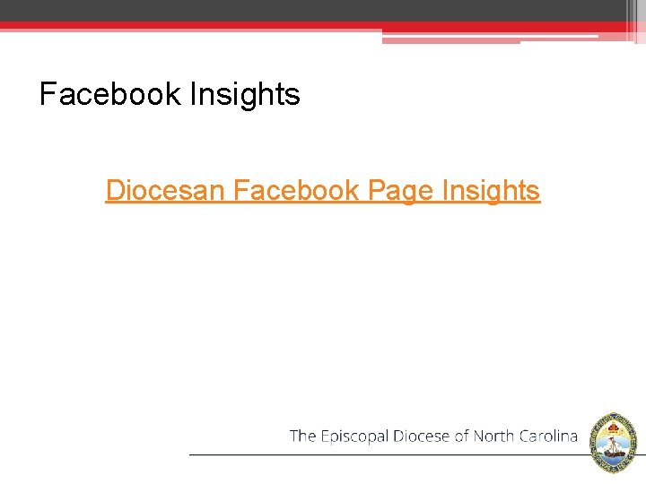 Facebook Insights Diocesan Facebook Page Insights 