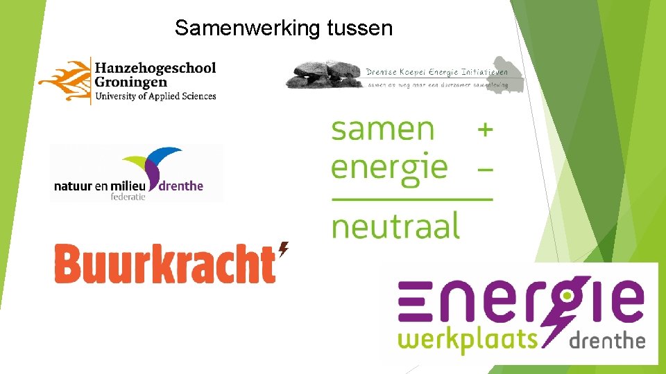 Samenwerking tussen 