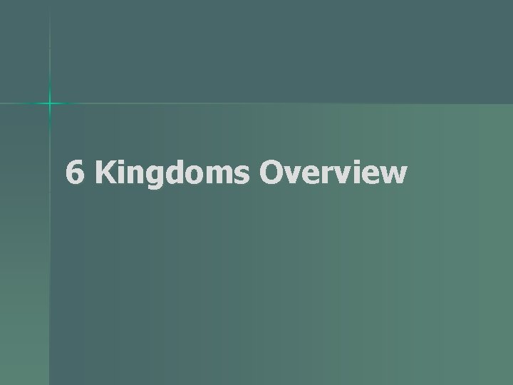 6 Kingdoms Overview 