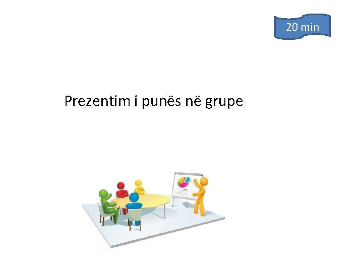 20 min Prezentim i punës në grupe 20 min Prezentim i punës në grupe