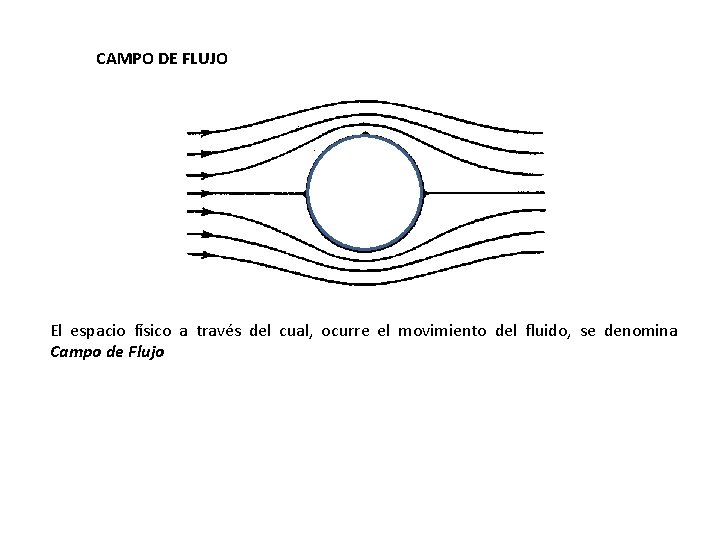 CAMPO DE FLUJO El espacio físico a través del cual, ocurre el movimiento del CAMPO DE FLUJO El espacio físico a través del cual, ocurre el movimiento del
