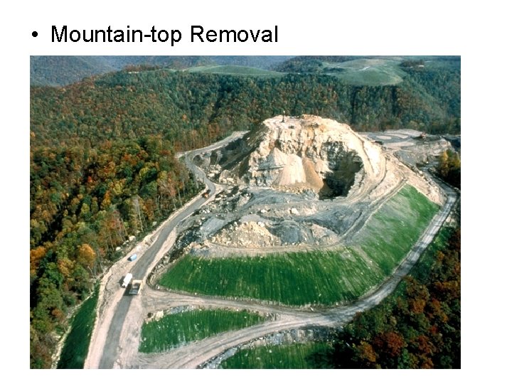  • Mountain-top Removal 