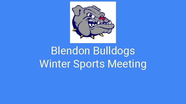 Blendon Bulldogs Winter Sports Meeting 