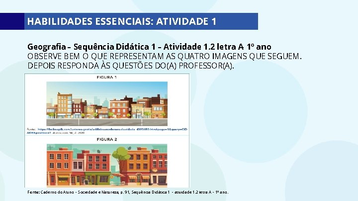 HABILIDADES ESSENCIAIS: ATIVIDADE 1 Geografia – Sequência Didática 1 – Atividade 1. 2 letra