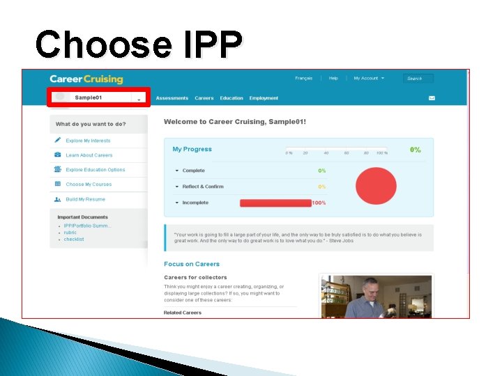 Choose IPP 