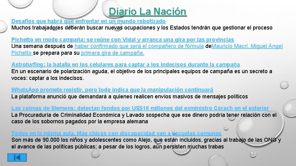 Diario La Nación Desafíos que habrá que enfrentar en un mundo robotizado Muchos trabajadores