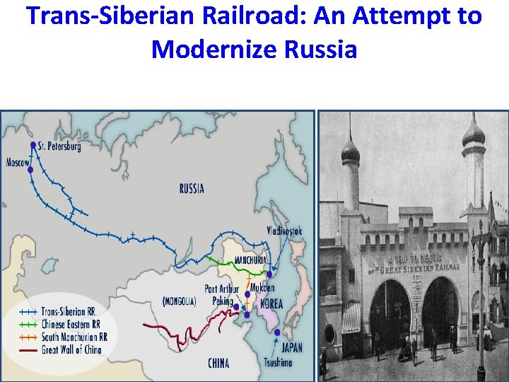 Trans-Siberian Railroad: An Attempt to Modernize Russia 