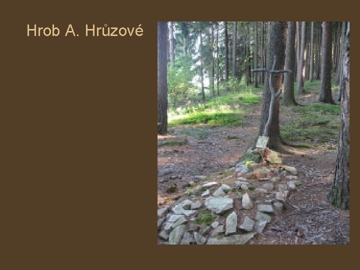 Hrob A. Hrůzové 