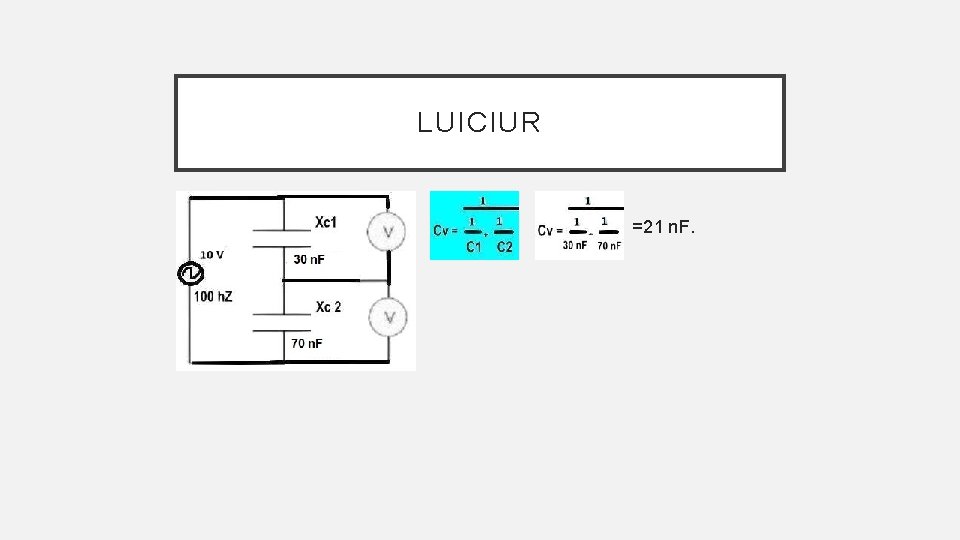 LUICIUR • =21 n. F. 