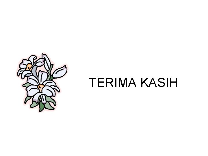 TERIMA KASIH TERIMA KASIH