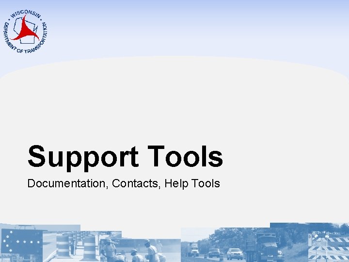 Support Tools Documentation, Contacts, Help Tools 