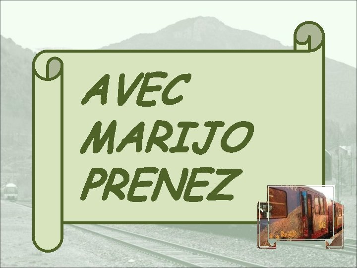 AVEC MARIJO PRENEZ 