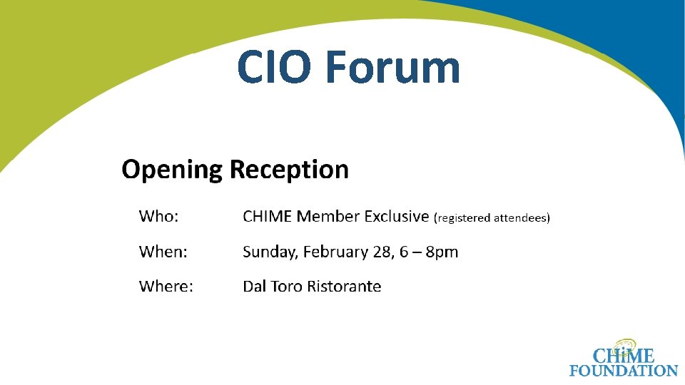 CIO Forum 