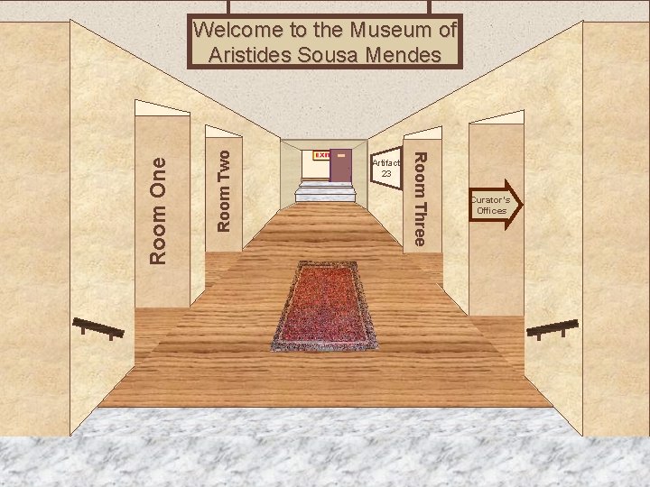 Room Two Artifact 23 Room Three Room One Welcome to the Museum of Aristides