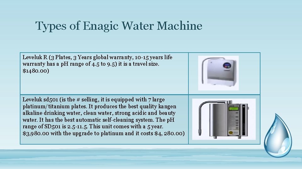 Types of Enagic Water Machine Leveluk R (3 Plates, 3 Years global warranty, 10 Types of Enagic Water Machine Leveluk R (3 Plates, 3 Years global warranty, 10