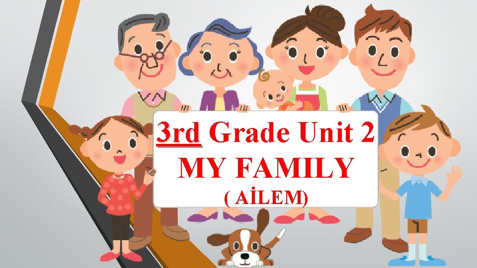 3 rd Grade Unit 2 MY FAMILY ( AİLEM) 