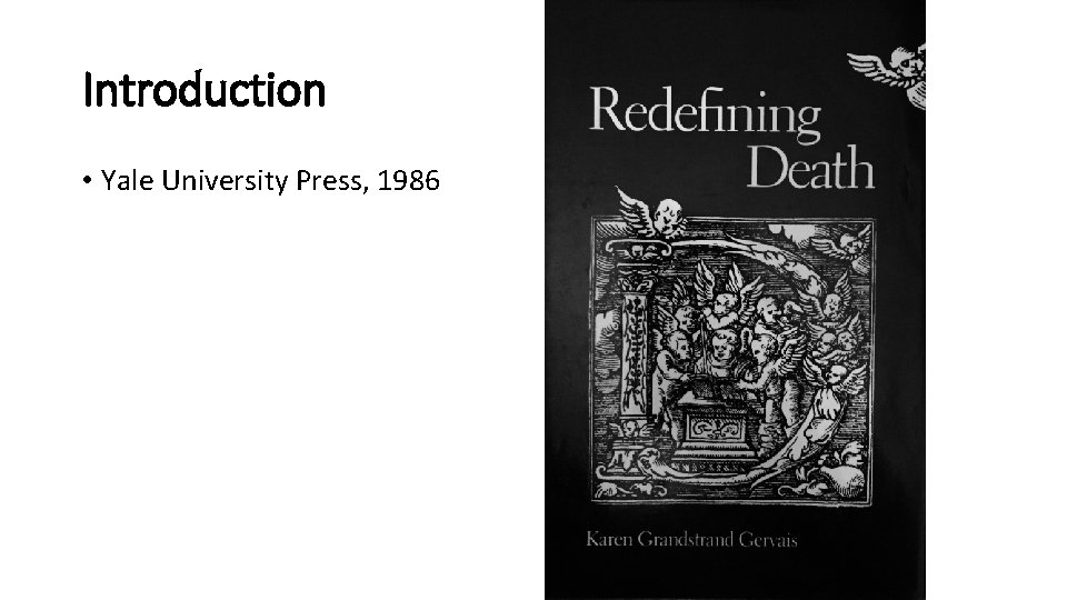 Introduction • Yale University Press, 1986 Introduction • Yale University Press, 1986