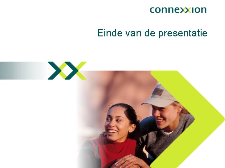 Einde van de presentatie 