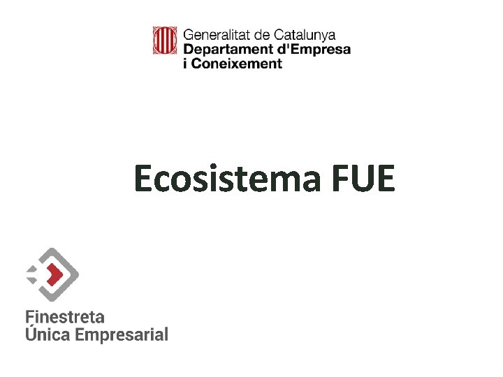 Ecosistema FUE 