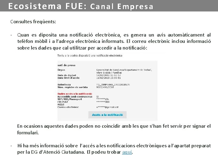 Ecosistema FUE: C a n a l E m p r e s a