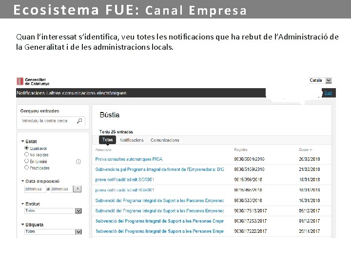 Ecosistema FUE: C a n a l E m p r e s a